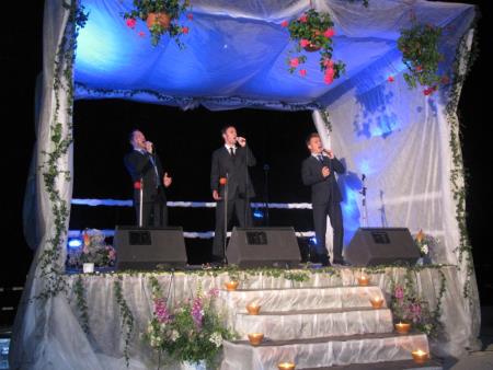 Sprejem udeležencev XII. mednarodnega spusta murskih ladij -Mura 2014, na Gibini 11